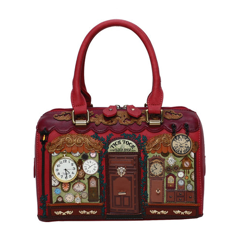 Tick Tock Clock Shop Speedy Bowler Bag