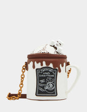 Kitsch Comin in Hot Cocoa Crossbody Bag in White