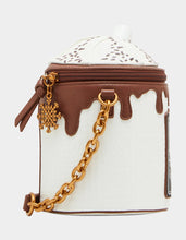 Kitsch Comin in Hot Cocoa Crossbody Bag in White