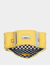 Kitsch Fare Play Taxi Crossbody in Yellow