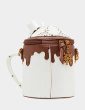 Kitsch Comin in Hot Cocoa Crossbody Bag in White