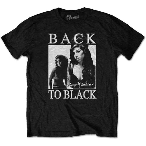 Amy Winehouse Back to Black Unisex Tee