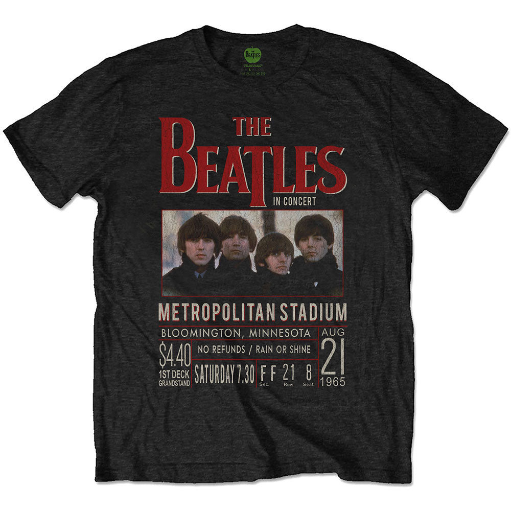 The Beatles Minnesota 1965 Unisex Tee