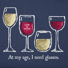 I Need Wine Glass Short Sleeve Women's Crusher-LITE Tee