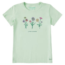 Women's Botanical Flowers Crusher Tee